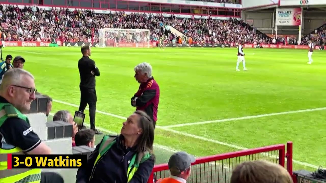 VIDEO – Aston Villa-Roma: la Gasp-Cam