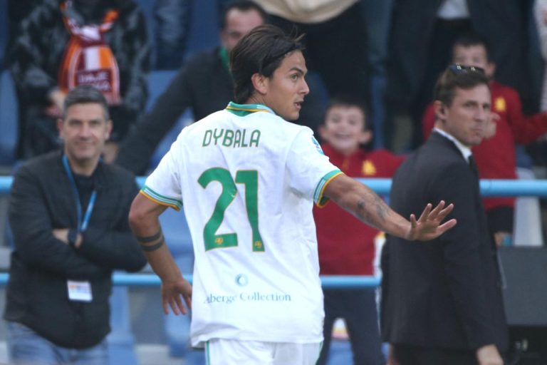 Paulo Dybala al Mapei Stadium