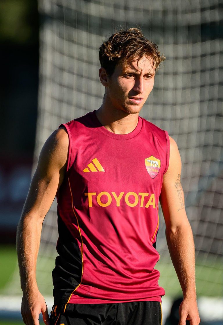 Tommaso Baldanzi in allenamento