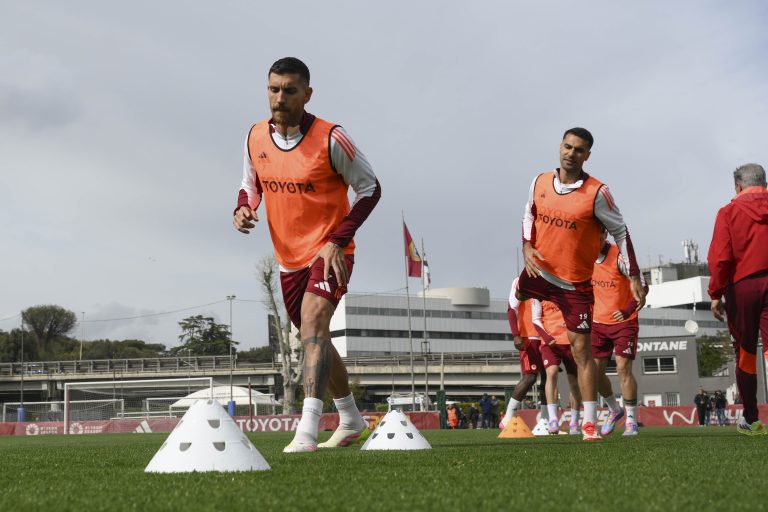 Pellegrini e Celik in allenamento